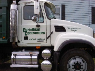 Corinthian Contractor truck